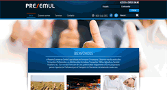 Desktop Screenshot of presemul.com